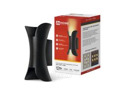 Светильник уличный светодиодный ДБУ CANDY-12B 12Вт 3000К IP54 черный IN HOME 4690612051901