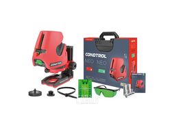 Нивелир лазерный G220 Kit (Зеленый / 30/60 м / 2 луча / ± 0.3 мм/м / Wall Mount pro / Кейс Condtrol 1-2-401
