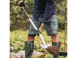 Лопата штыковая телескопическая закругленная Xact FISKARS