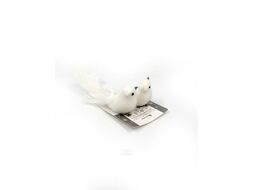 Набор украшений на клипсах Калядны час Snow Bird 17см 2шт M5403-11