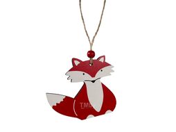 Украшение подвесное Калядны час Red Animal 9 см JH0219-26
