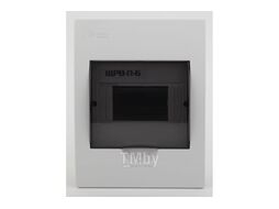 Корпус пластиковый встраиваемый SIMPLE ЩРВ-П-06 IP41прозрачная крышка белый Эра Б0041510