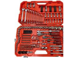 Набор инструментов 1/4" & 3/8 & 1/2" 6-гранный (в кейсе) 219 предметов JTC JTC-H219C