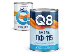 Эмаль алкидная ПФ-115 1,9кг слоновая кость RAL9001 Formula Q8 05-001-033-019-1