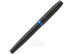 Ручка перьев. IM Vibrant Rings F315 Marine Blue PVD F ст.нерж. подар.кор. PARKER 2172858