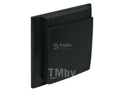 Влагозащищенная рамка IP44 черный EFAPEL 90961 TPM
