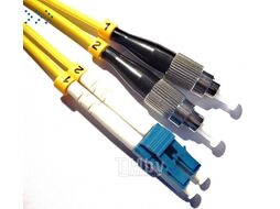 Патч-корд оптический, PVC, дуплексный, FC/APC-FC/UPC, SM OS2, 1.0 м TWT TWT-2FC-2FC/SAU-1.0