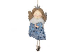 Украшение подвесное Калядны час Shining Girl 16см (blue) O5312-269