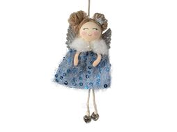 Украшение подвесное Калядны час Shining Girl 16см (blue) O5312-269