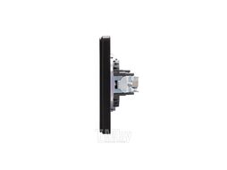 Розетка ROUND TV с/у оникс KRANZ KR-78-0723-3