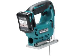 Аккум. лобзик MAKITA JV 101 DWAE в чем. (10.8 В, 2 акк., 2.0 А/ч, Li-Ion, пропил до 65 мм)