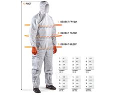 Защитный комбинезон JPC-100 (р-р XL), (розн. уп.) Jeta Safety (JPC-100 – легкий защитный комбинезон из полипропилена (40 г/м) с капюшоном. В уп 50 шт. Р-р:XL)