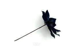 Цветок новогодний Калядны час Winter flower 24см (blue) 02531
