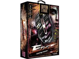 Игровая мышь Edge M17, беспроводная, игровая,аккумуляторная 600 mAH, кабель зарядки, 1000-2400 dpi, 6 клавиш QUMO Q22191
