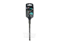 Бур по бетону SDS-plus Optima 6х160/100 мм, напайка с центром, 2 спирали METALLICA 904077
