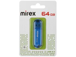 USB флэш-накопитель 64 ГБ CANDY BLUE 64GB (ecopack) Mirex 13600-FMUCBU64