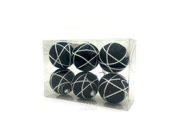Набор шаров Калядны час Holiday Stitch 7см 6шт RM7-3535