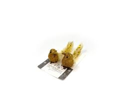 Набор украшений на клипсах Калядны час Shining Bird G 17см 2шт M5403-144