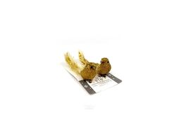 Набор украшений на клипсах Калядны час Shining Bird G 17см 2шт M5403-144