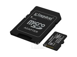 Карта памяти MicroSDXC 128GB SDCS3/128GB Kingston Canvas Select Plus, UHS-I (класс U1), V10, A1, чтение: 150 МБ/с, адаптер