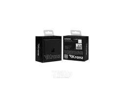 Розетка STRONG компьютерная RJ45 кат6 с/у антрацит KRANZ KR-78-0724-5