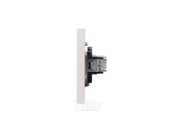 Розетка STRONG компьютерная RJ45 кат6 с/у жемчуг KRANZ KR-78-0724-4