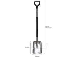 Лопата совковая (серая) FISKARS 1066712