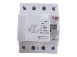 Устройство защитного отключения SIMPLE SIMPLE-mod-49 ВД-40 4P 40А/100мА Эра Б0039269
