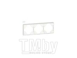 Вертикальная тройная рамка, белая EFAPEL 50932 TBR