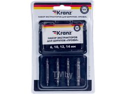 Набор экстракторов для шурупов Профи Kranz
