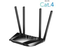 Роутер Wi-Fi Cudy LT400, 2.4GHz, 300MBps, 3xLAN 100Mbps, WAN, SIM