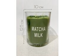 Свеча Art&Home Matcha milk 10х12.5см YC410302