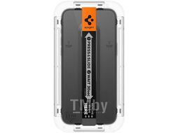 Защитное стекло GLAS.TR ”EZ FIT” FC для IPHONE BLACK SPIGEN AGL06908
