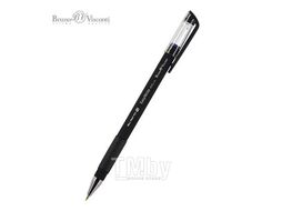 Ручка шариковая "EasyWrite. BLACK", 0.5мм, прорез. грип,синяя, корпус черный Bruno Visconti 20-0051