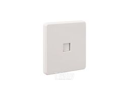 Розетка ROUND компьютерная RJ45 кат6 с/у перламутр KRANZ KR-78-0724-1