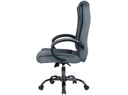 Офисное поворотное кресло Kingstyle ATL-7 Fortline Fabric Black (ткань, серый)