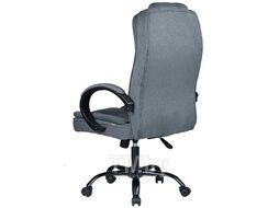 Офисное поворотное кресло Kingstyle ATL-7 Fortline Fabric Black (ткань, серый)
