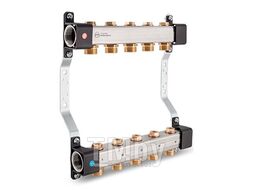 Коллекторный блок InoxFlow с запорными вентилями (сер. RVV) 7 вых. (74070I) KAN 1316161005