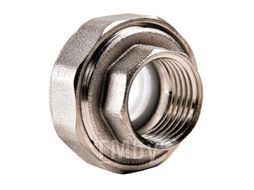 Муфта П/П комб. с разборным соед. ВР 50х1 1/2" белая РВК 020552