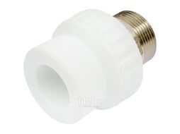 Муфта переходная с наружной резьбой 32 x 1 1/4" под ключ БЕЛАЯ Valfex 10135132