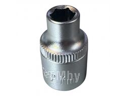 Головка торцевая 3/8 6гр. 7мм L28мм CrV H-D HD-3802