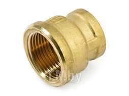 Муфта латунная переходная Ду 25х10 (1"х3/8") GENERAL FITTINGS 260047H100300A