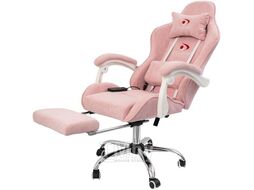 Вибромассажное кресло Calviano AVANTI ULTIMATO pink fabric