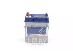 Аккумулятор BOSCH S4 SILVER 12V 40AH 330A ETN 0(R+) B01 187x140x227mm 9.74kg, тонкие клеммы BOSCH 0092S40300