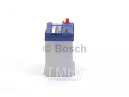 Аккумулятор BOSCH S4 SILVER 12V 40AH 330A ETN 0(R+) B01 187x140x227mm 9.74kg, тонкие клеммы BOSCH 0092S40300