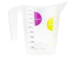 Кувшин мерный 1л IDEA М1206