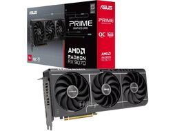 Видеокарта Radeon RX 9070, 16Gb GDDR6 256bit, ASUS RX 9070 OC Edition 16GB PRIME-RX9070-O16G-EVO, RTL