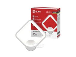 Светильник светодиодный ELEGANT ARISTO-WH 30Вт 230В 3000-6500K 2400Лм STEP COLOR белый IN HOME 4690612062310