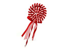 Украшение подвесное Калядны час Sweet candy 25х9см (red) O51 08-255