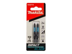 Бита Impact Black PH1 50 мм E-form (2 шт) MAKITA B-63719